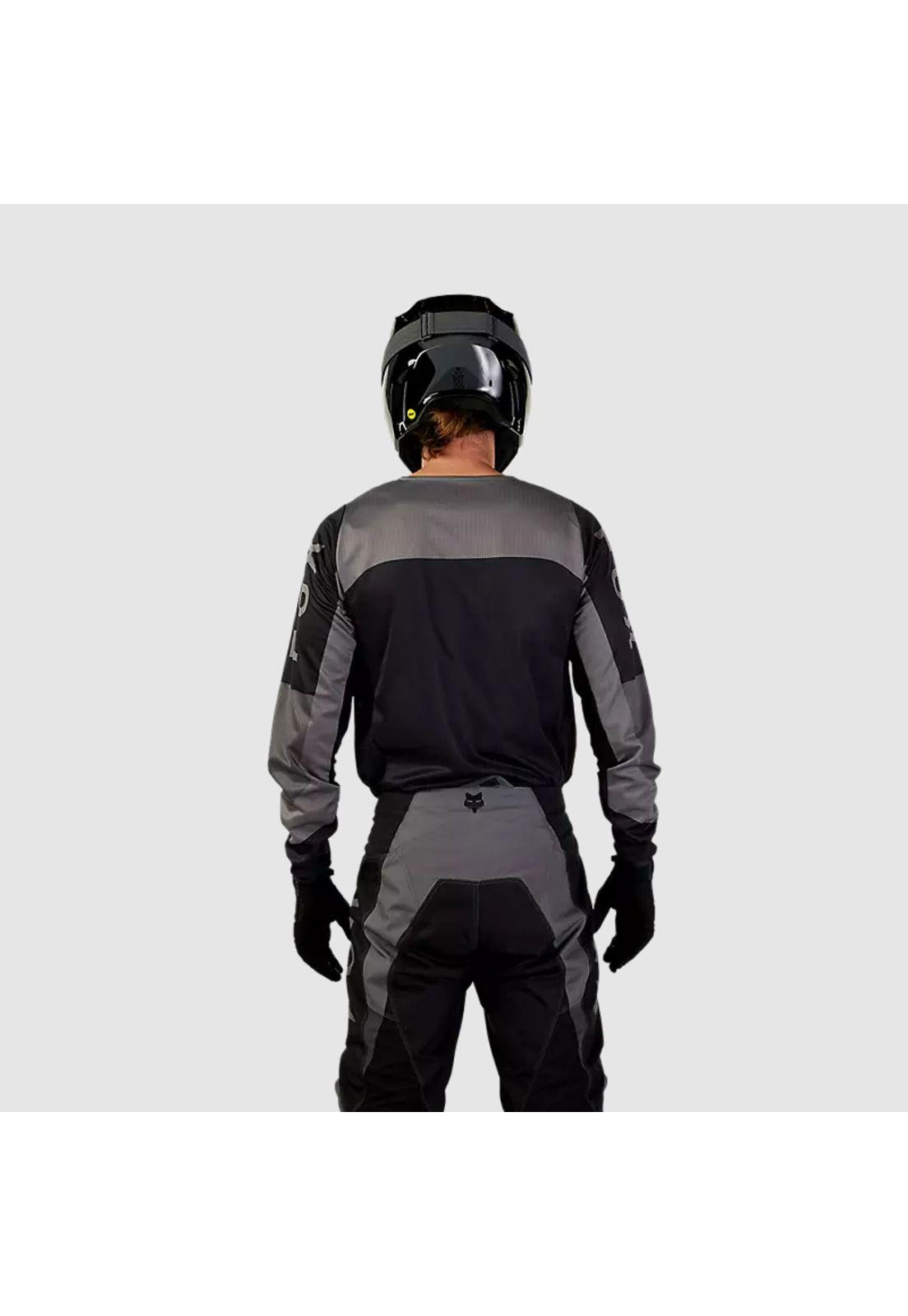 Polera Moto 180 Nitro Cafe Oscuro Fox-1
