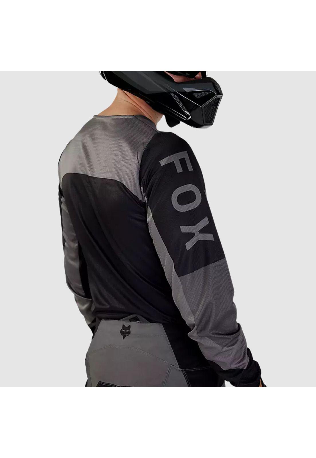 Polera Moto 180 Nitro Cafe Oscuro Fox-2