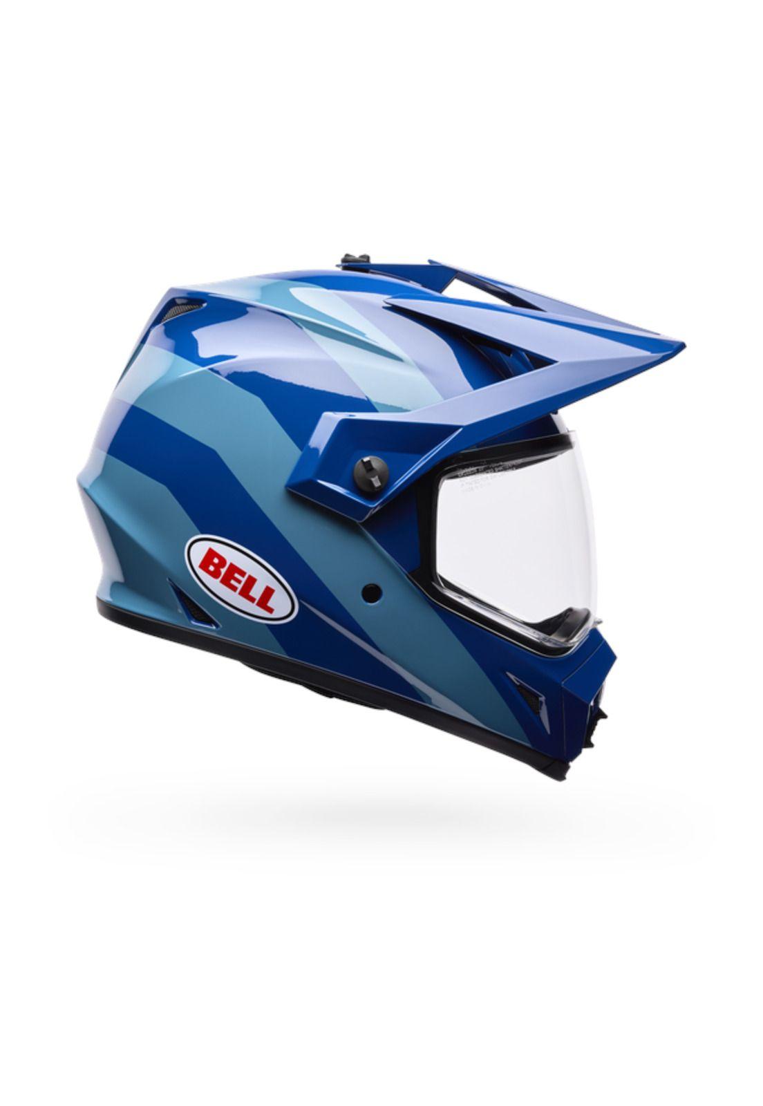 Casco Moto MX-9 ADV Azul Bell-2