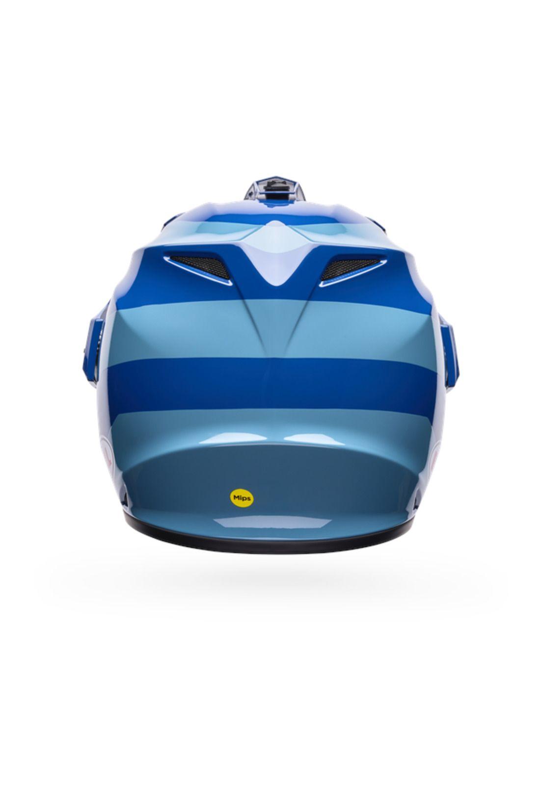 Casco Moto MX-9 ADV Azul Bell-3