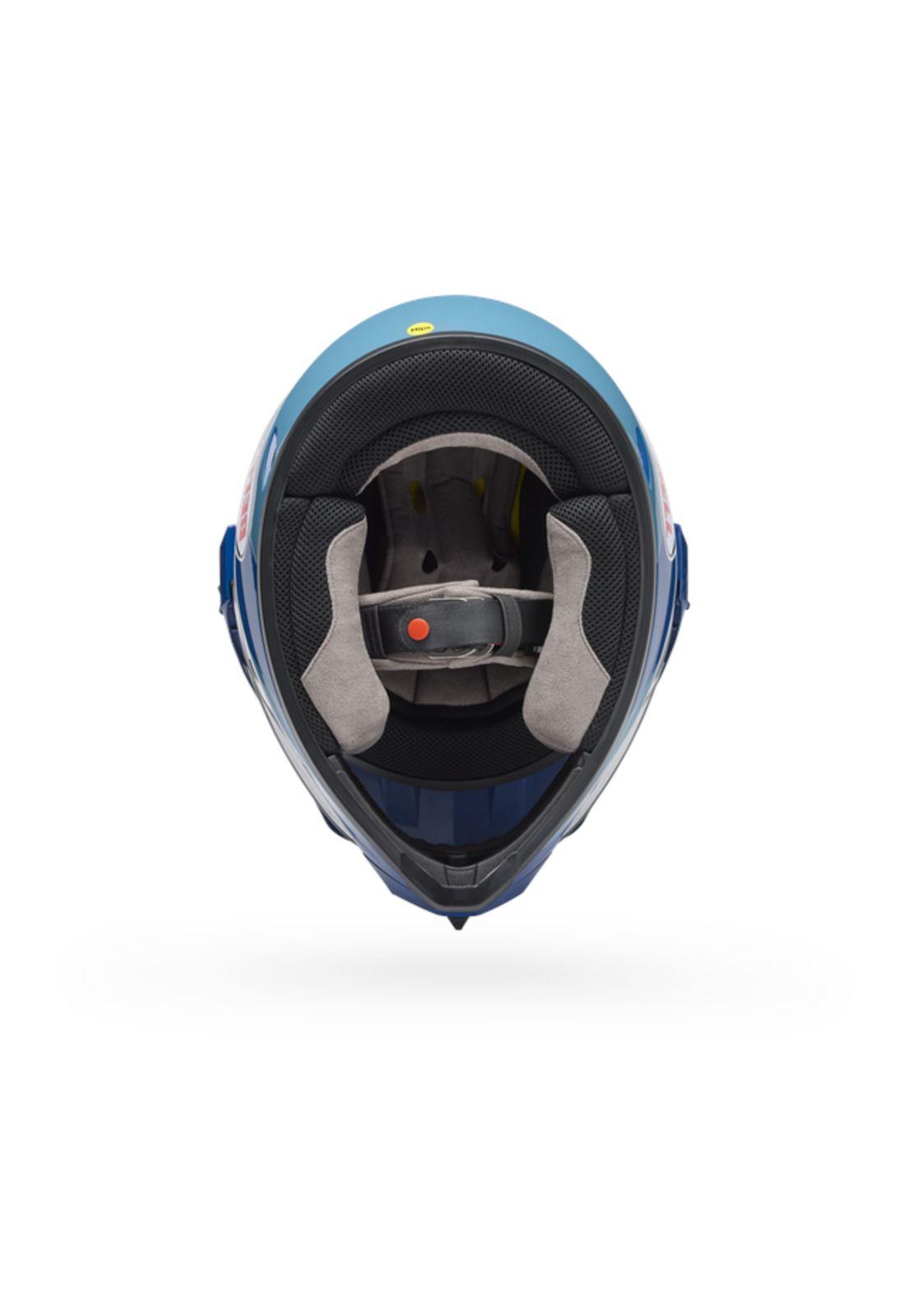 Casco Moto MX-9 ADV Azul Bell-4