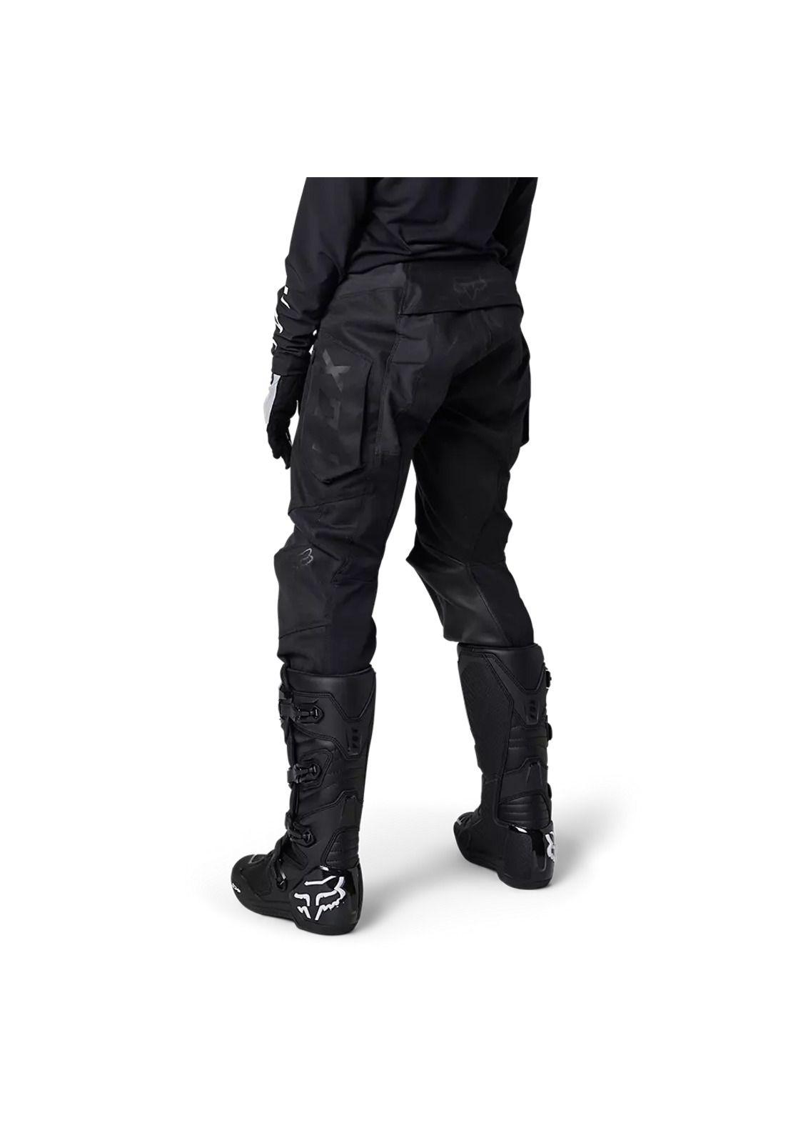 Pantalon Moto Mujer Ranger Off Road Negro Fox-2