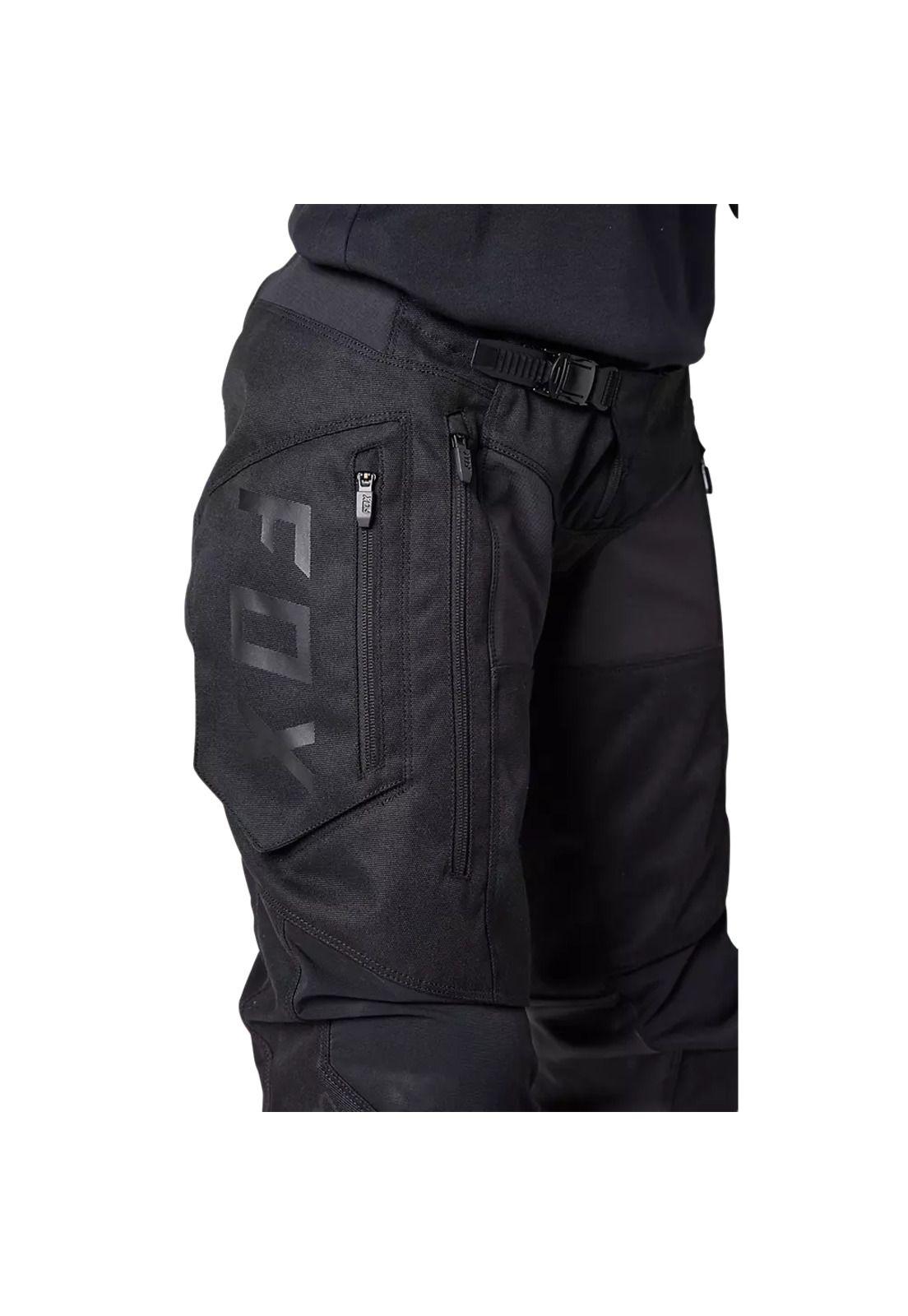 Pantalon Moto Mujer Ranger Off Road Negro Fox-4
