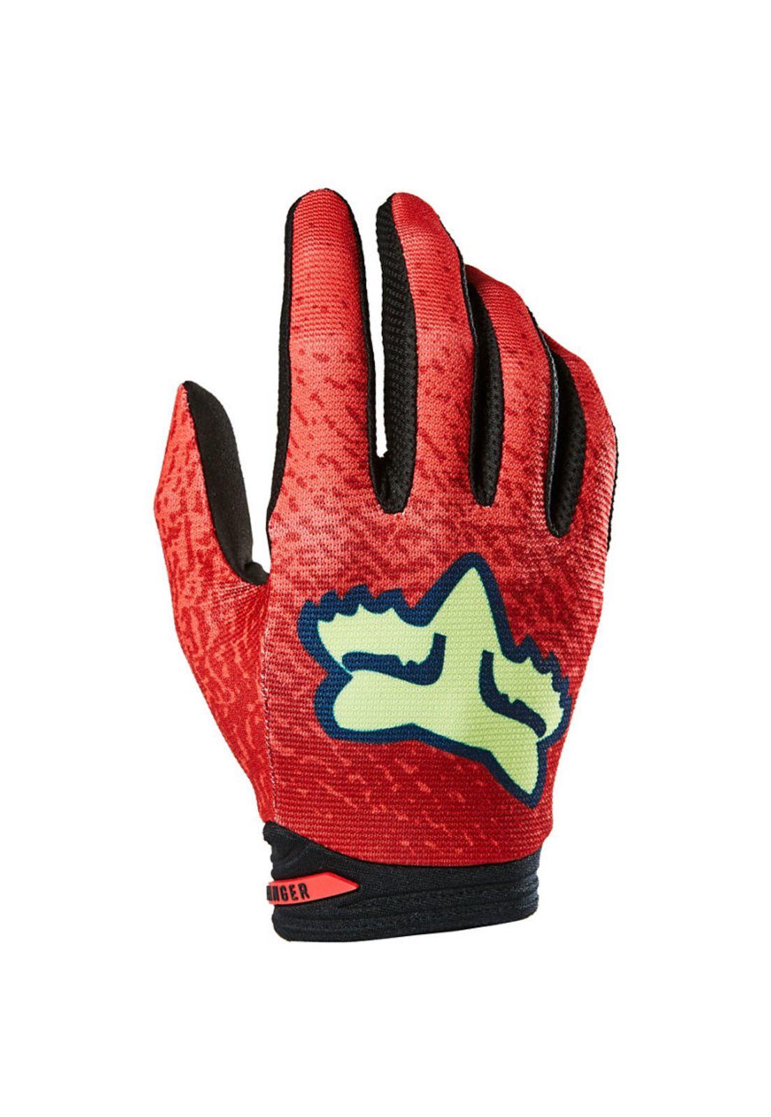 Guantes Bicicleta Ranger Reno Rojo Fox-0