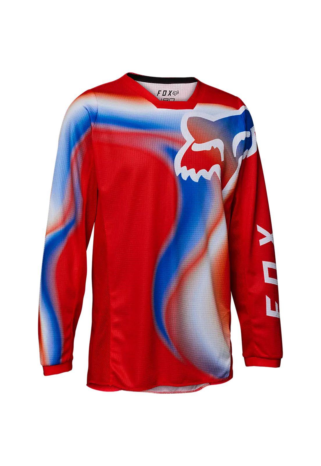 Polera Moto Niño 180 Toxsyk Rojo Fox-0
