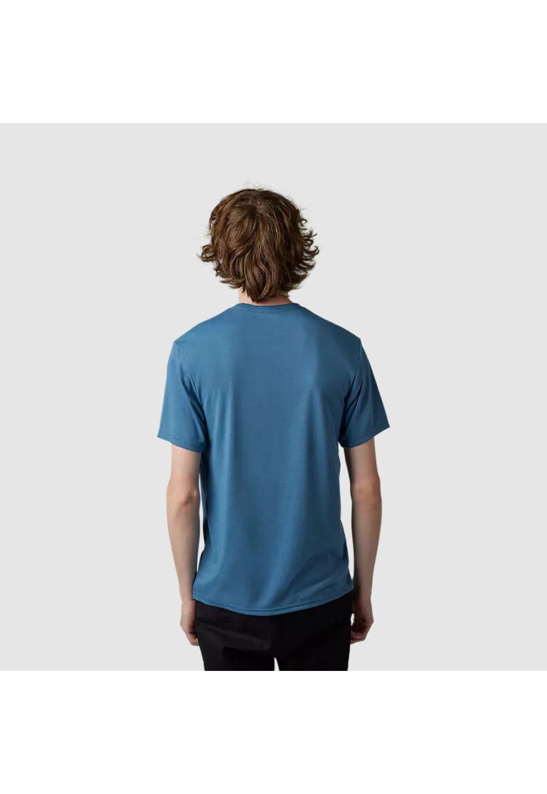 Polera Lifestyle Non Stop Azul Fox-1