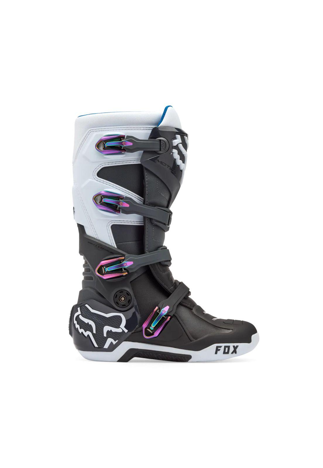 Botas Moto Motion Negro/Gris Fox-1