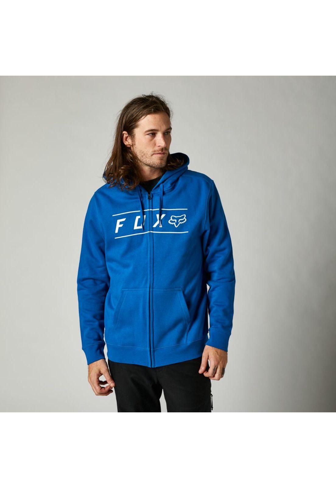 Poleron Lifestyle Pinnacle Zip Azul Fox-0