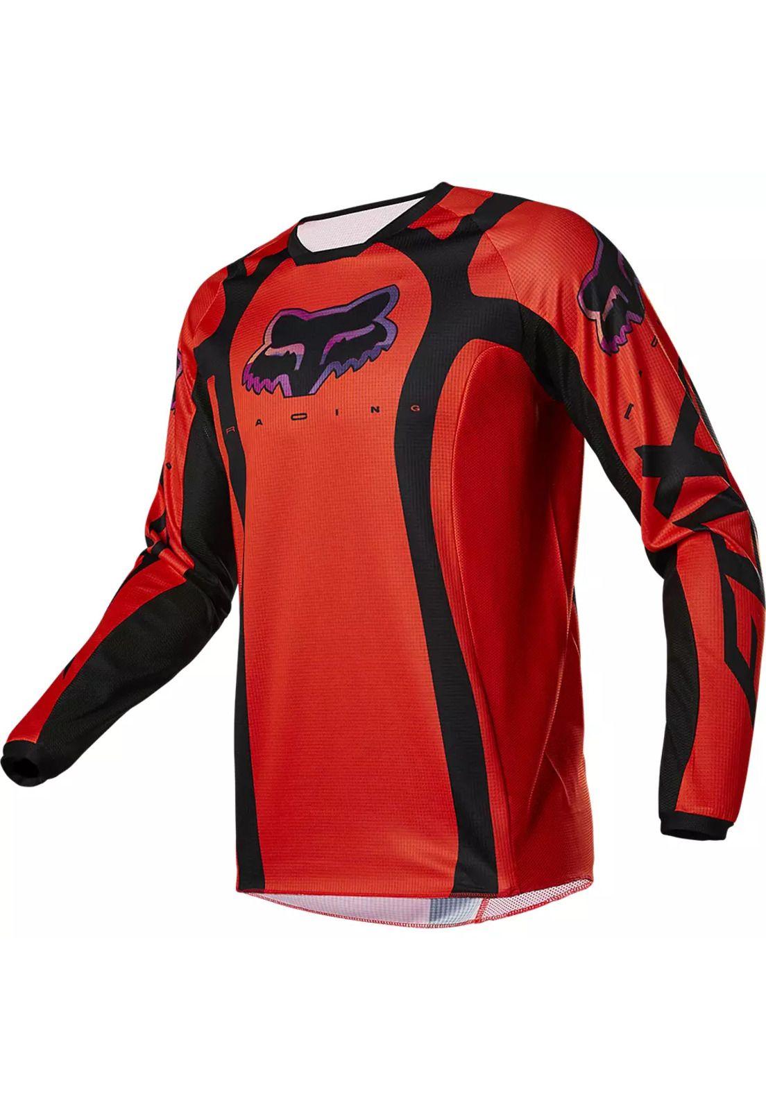Polera Moto 180 Venz Rojo Fox-1