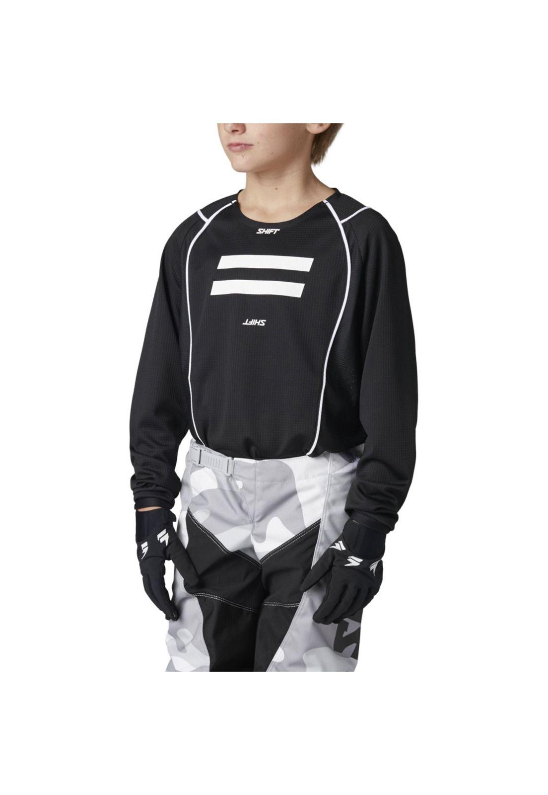 Polera Moto Niño Whit3 Label GI Fro Negro Shift-0