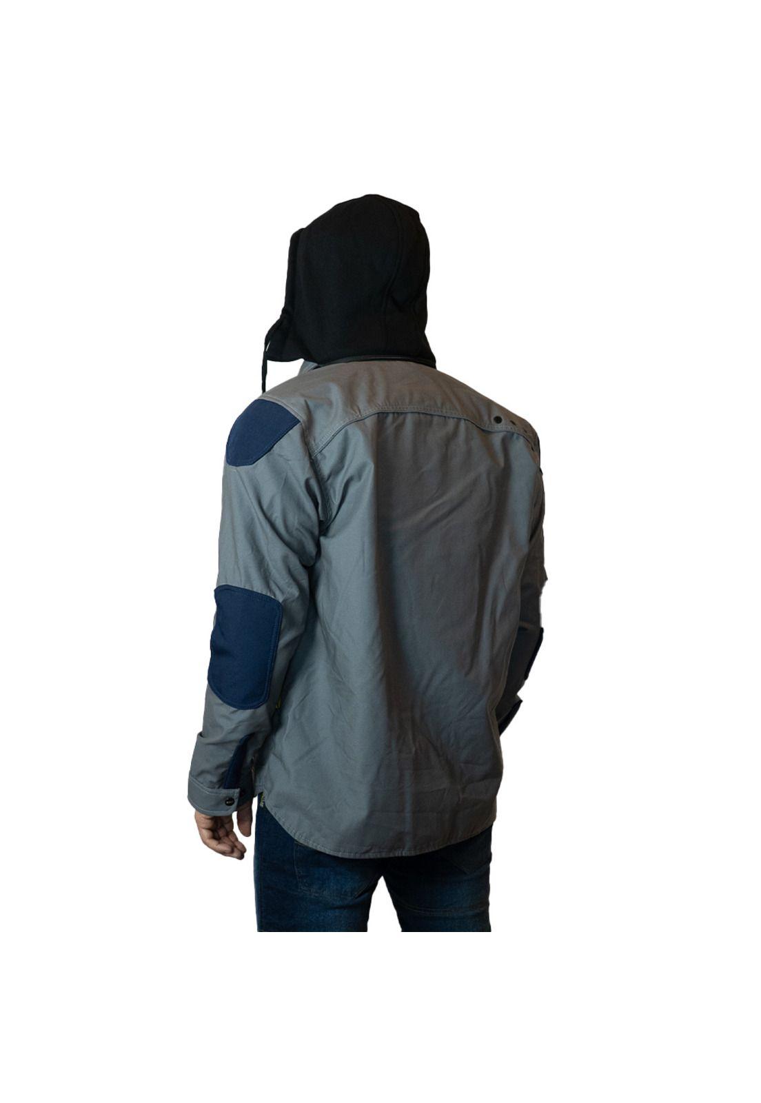 Chaqueta Moto Calle Streetflow Horizon Gris Kmz-2