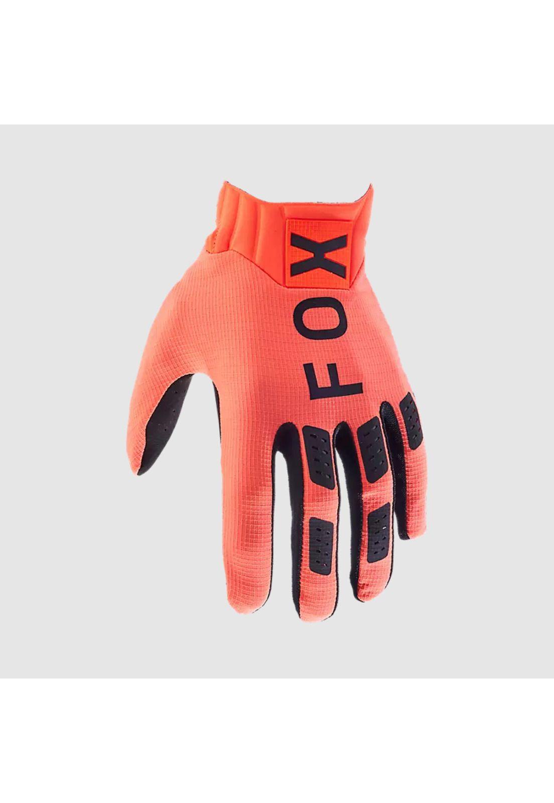 Guantes Moto Flexair Naranjo Fluor Fox-0