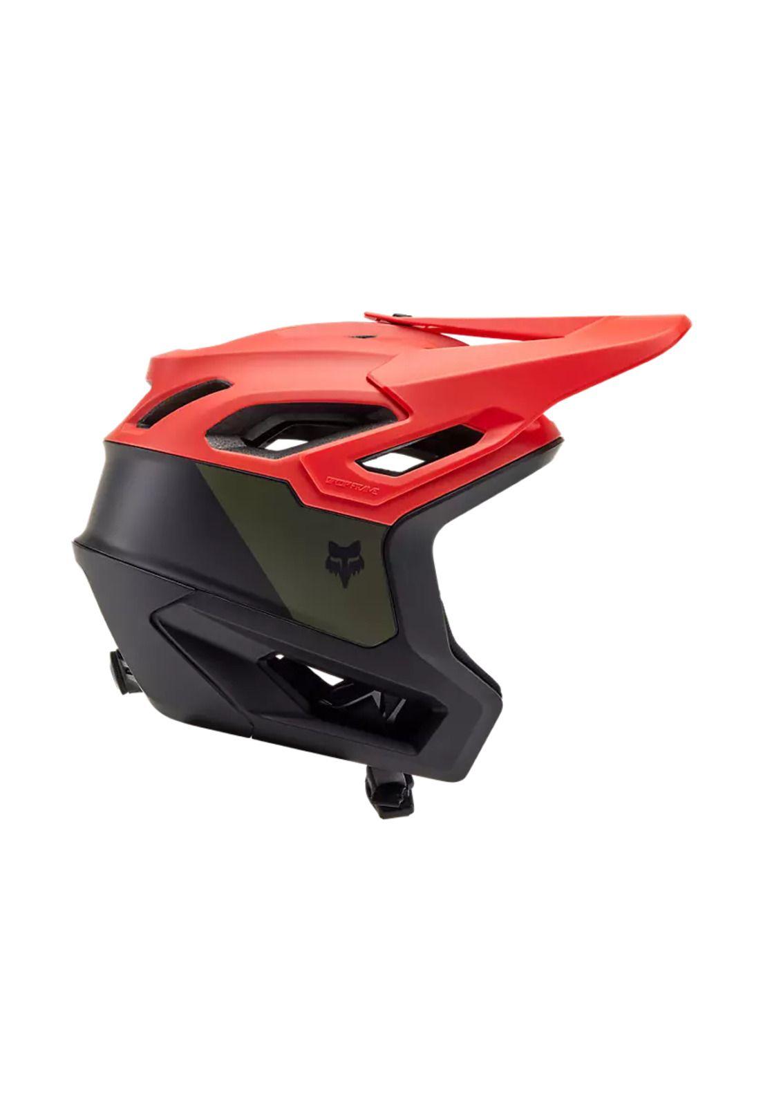 Casco Bicicleta New Dropframe Pro Naranjo Fox-1