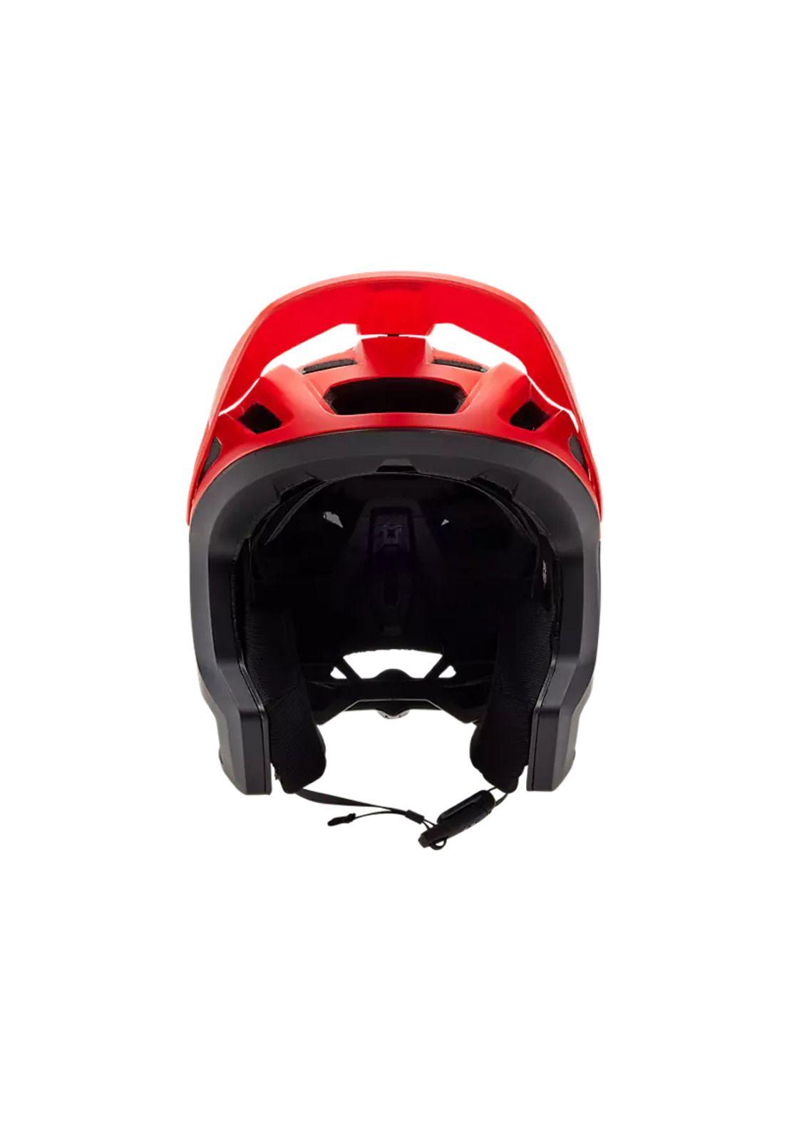 Casco Bicicleta New Dropframe Pro Naranjo Fox-2