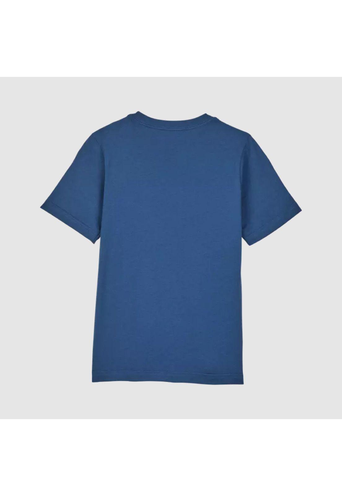 Polera Lifestyle Niño Dispute Premium Azul Fox-1