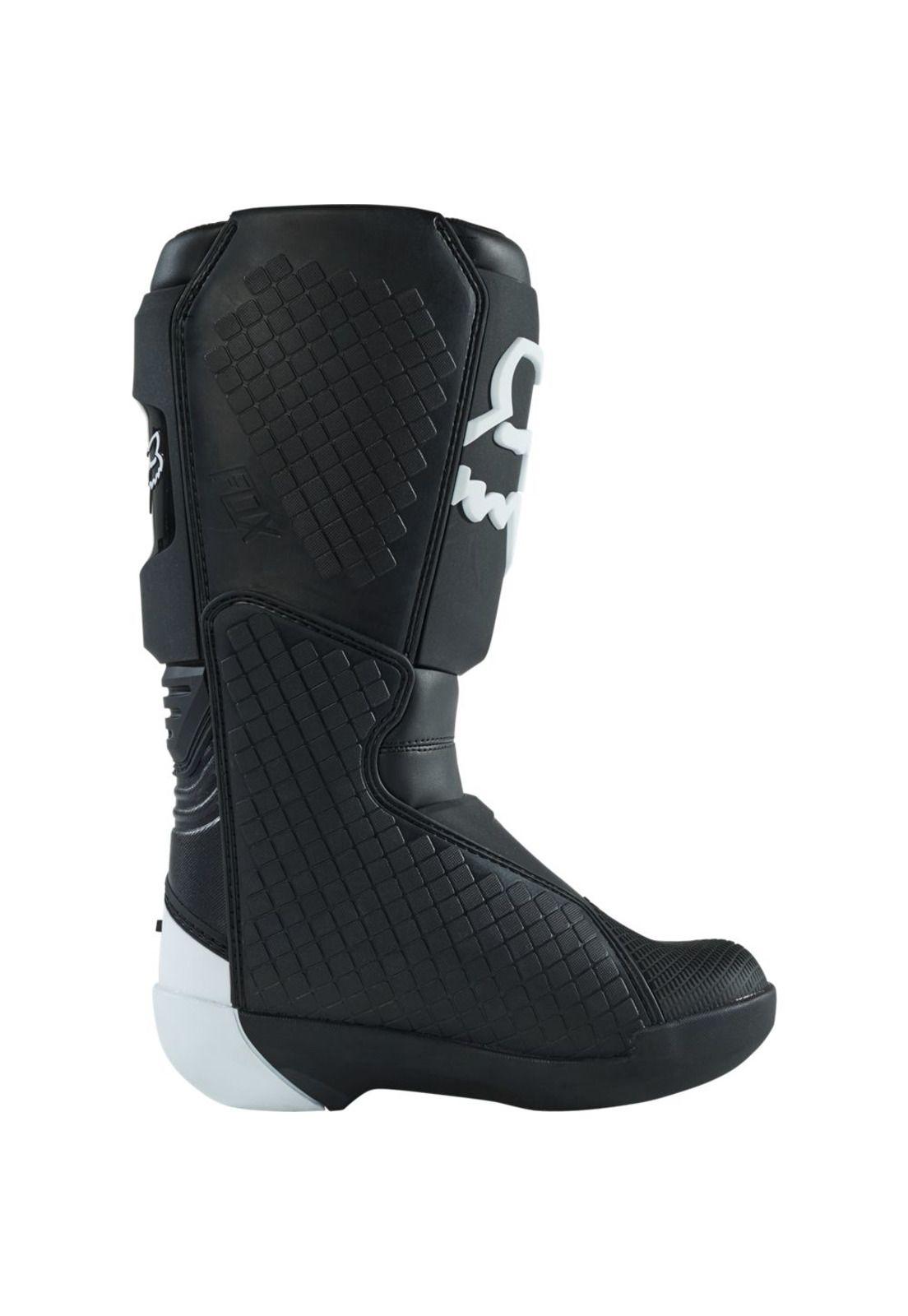 Botas Moto Mujer Comp Negro Fox-2
