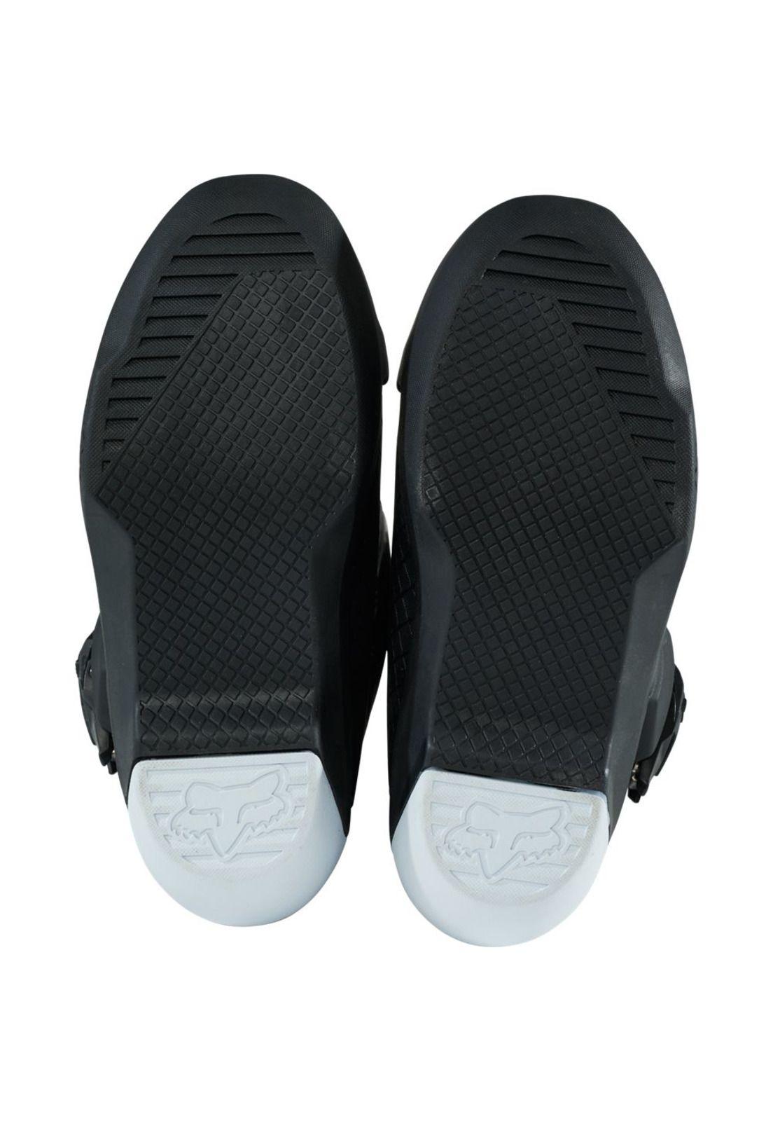 Botas Moto Mujer Comp Negro Fox-4