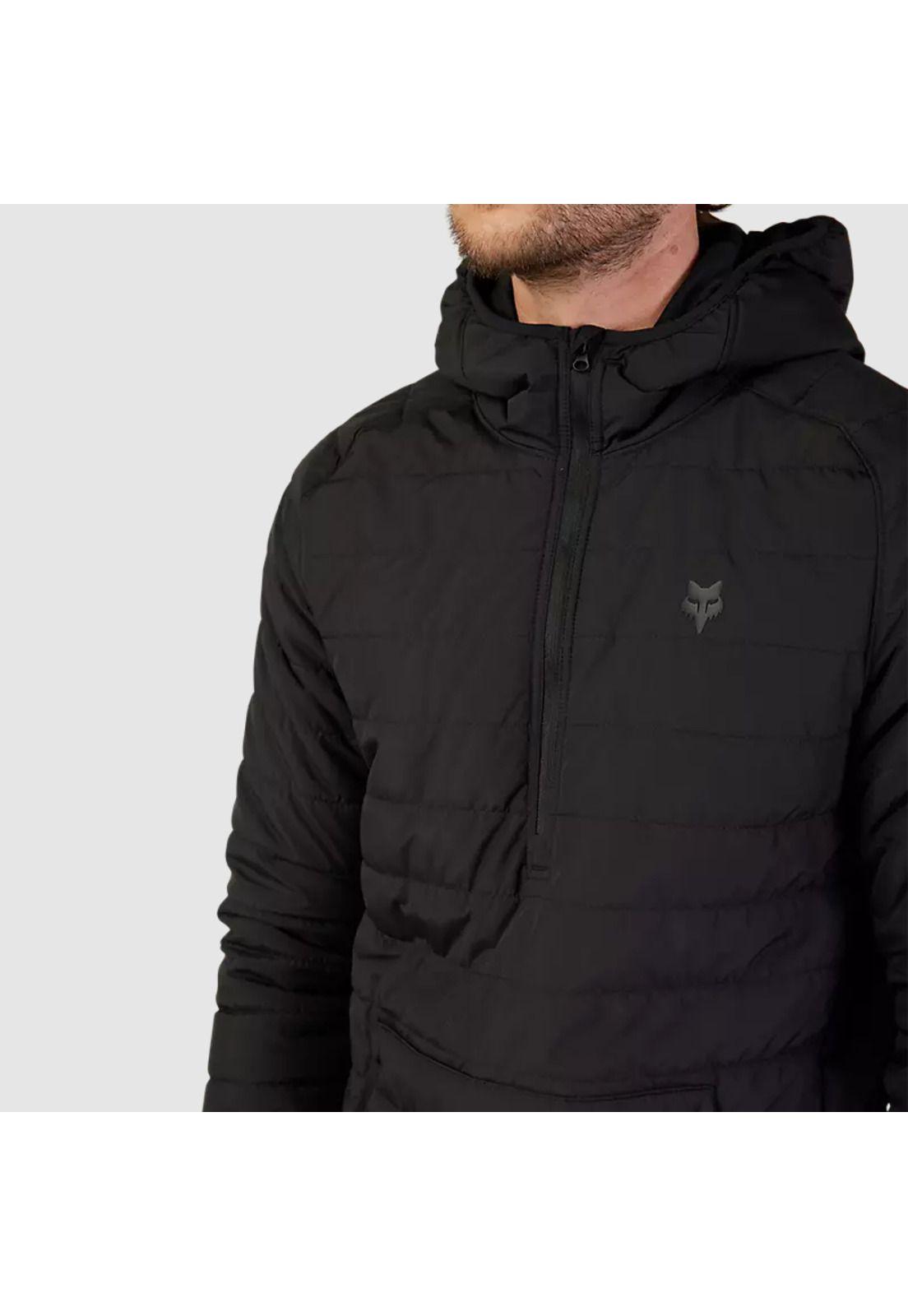 Chaqueta Lifestyle Anorak Howell Hooded Puffy Negro Fox-3