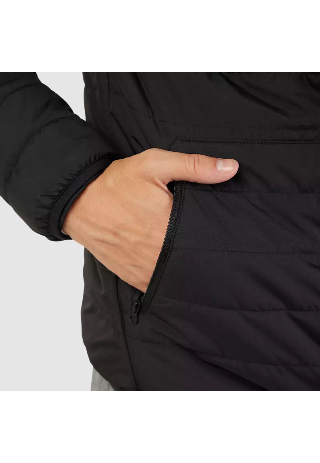 Chaqueta Lifestyle Anorak Howell Hooded Puffy Negro Fox-4