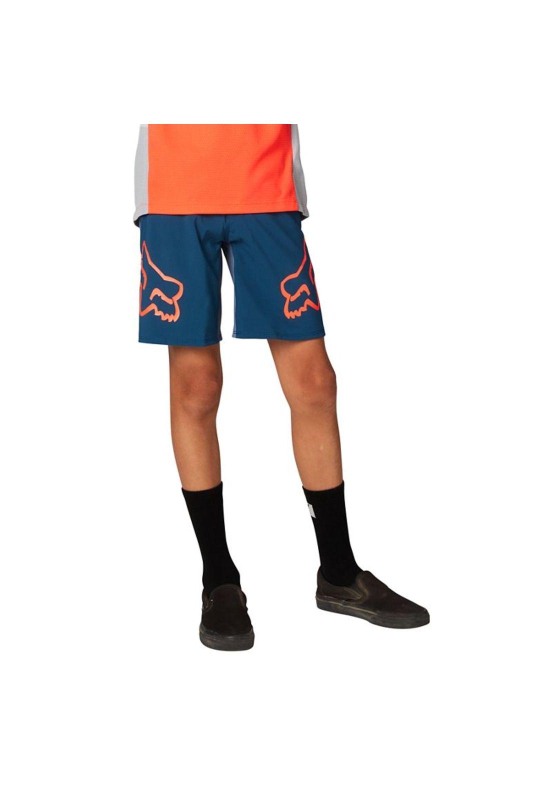 Short Bicicleta Niño Defend S Azul Fox-0