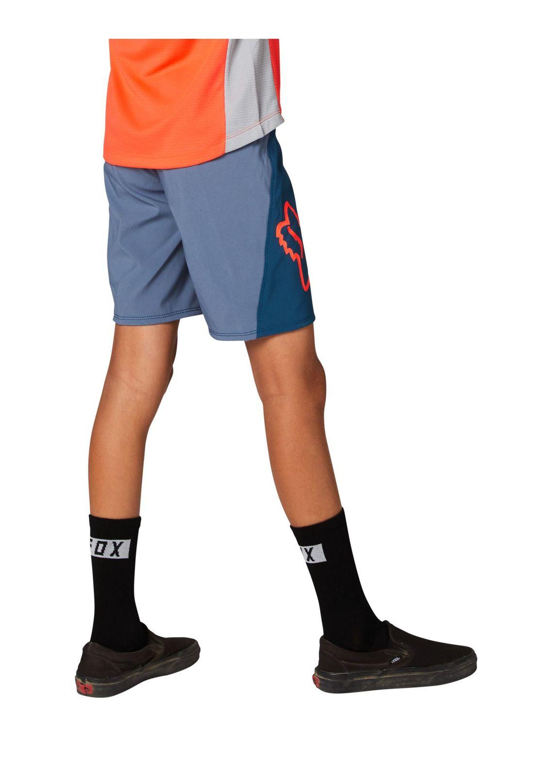 Short Bicicleta Niño Defend S Azul Fox-3