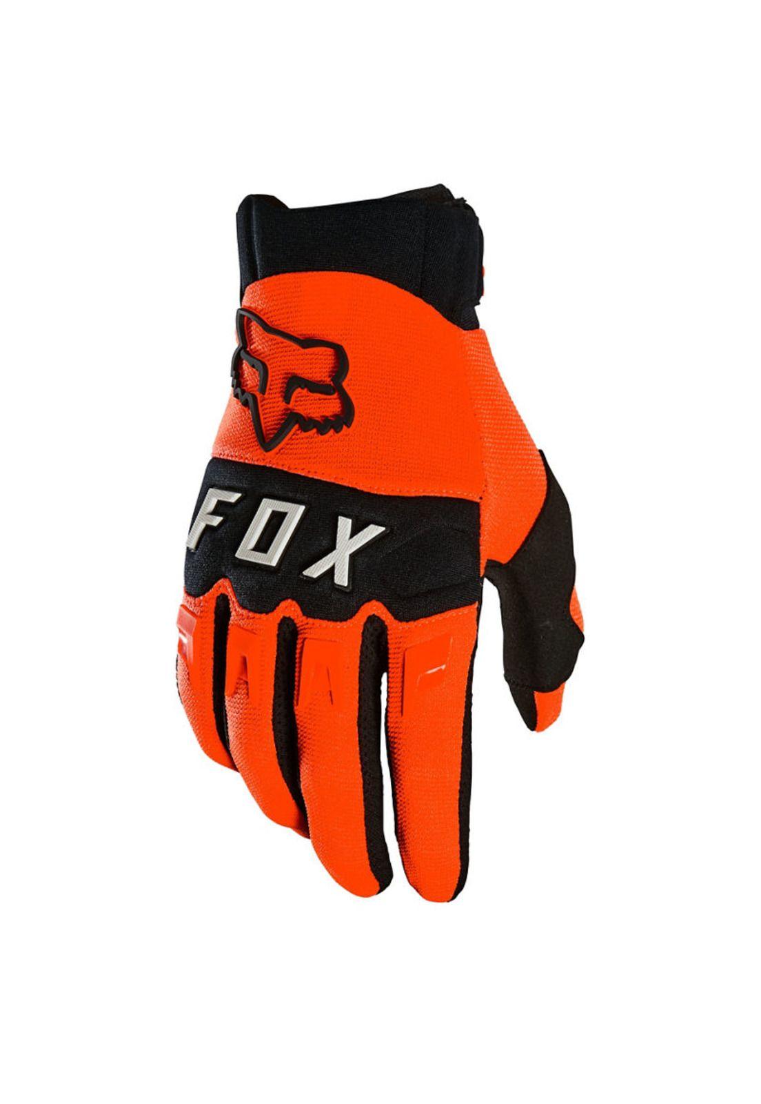 Guantes Moto Dirtpaw Naranjo Fluor/Negro Fox-0