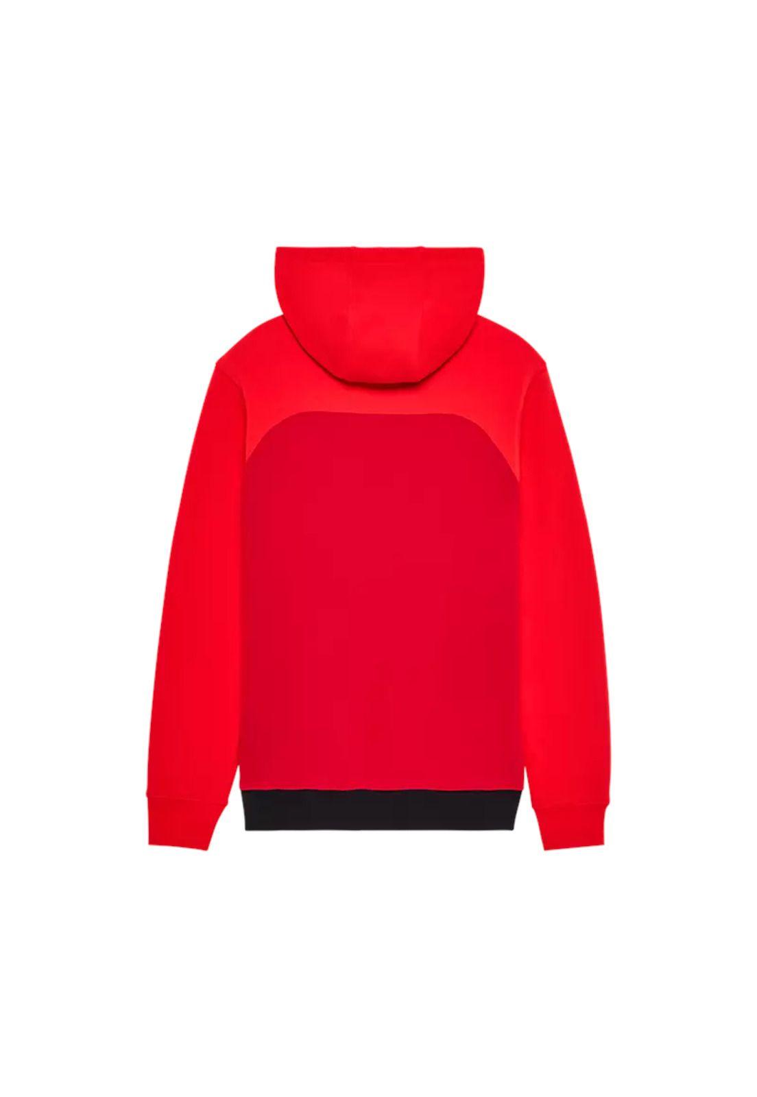 Poleron Lifestyle Fracture Rojo Fox-1