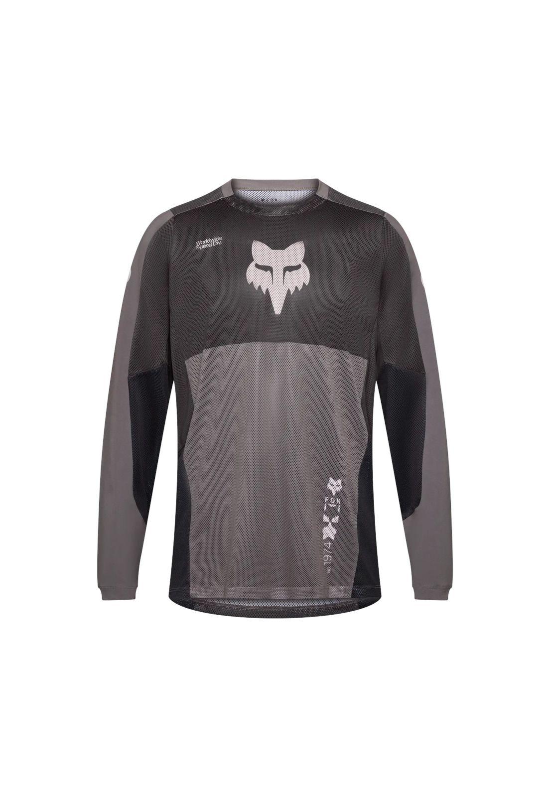 Polera Moto Ranger Air Off Road Negro/Gris Fox-0