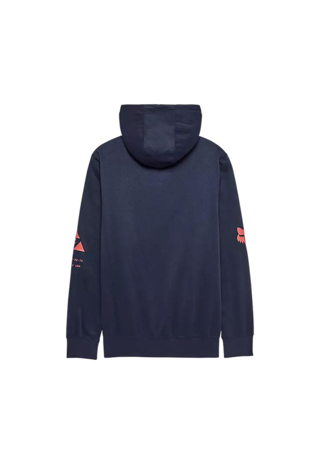 Poleron Lifestyle Glyph Azul Fox-1