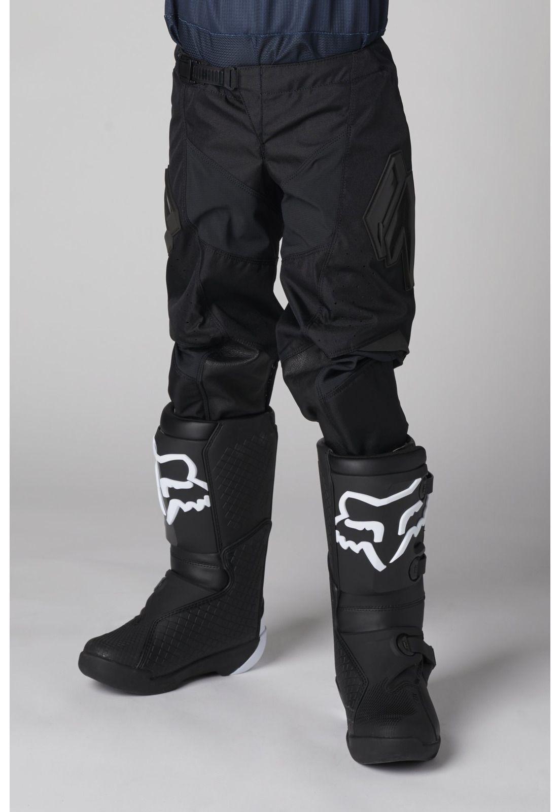 Pantalon Moto Niño Whit3 Label Blak Negro Shift-2