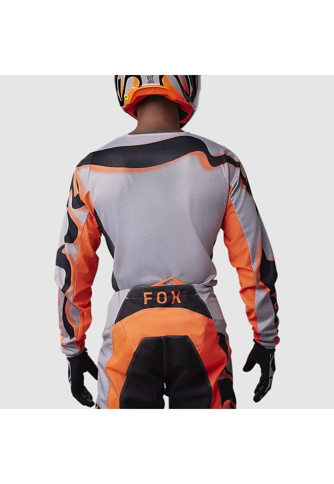 Polera Moto 180 Emotion Gris Fox-3