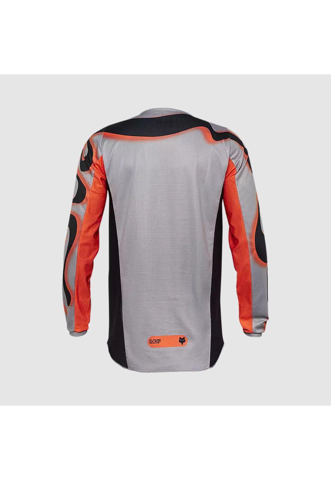 Polera Moto 180 Emotion Gris Fox-1