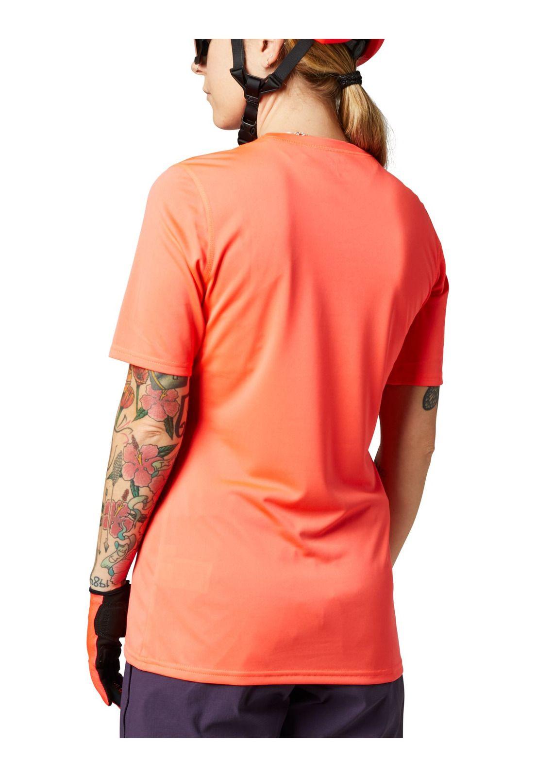 Polera Bicicleta Mujer Ranger Rojo Fox-1
