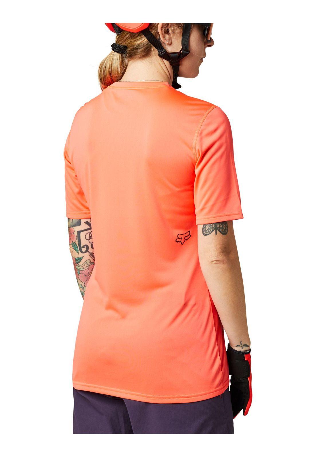 Polera Bicicleta Mujer Ranger Rojo Fox-3