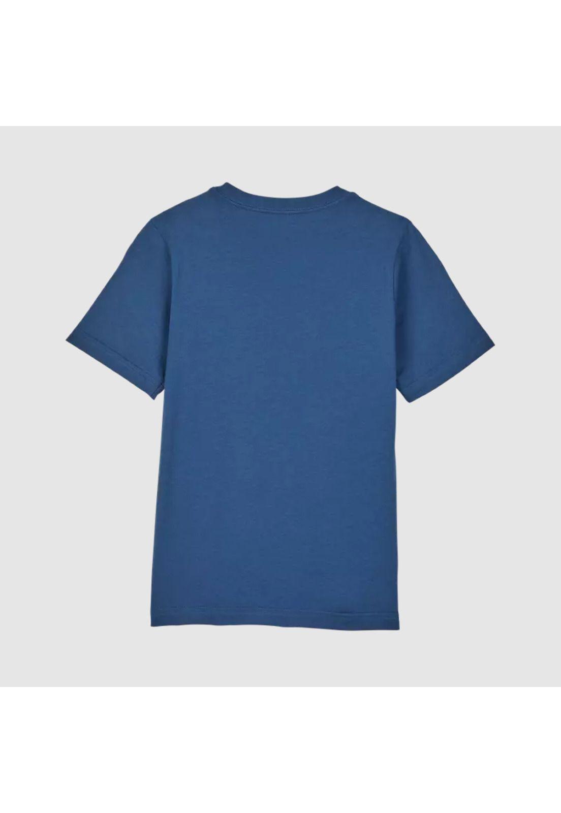 Polera Lifestyle Niño Absolute Azul Fox-1