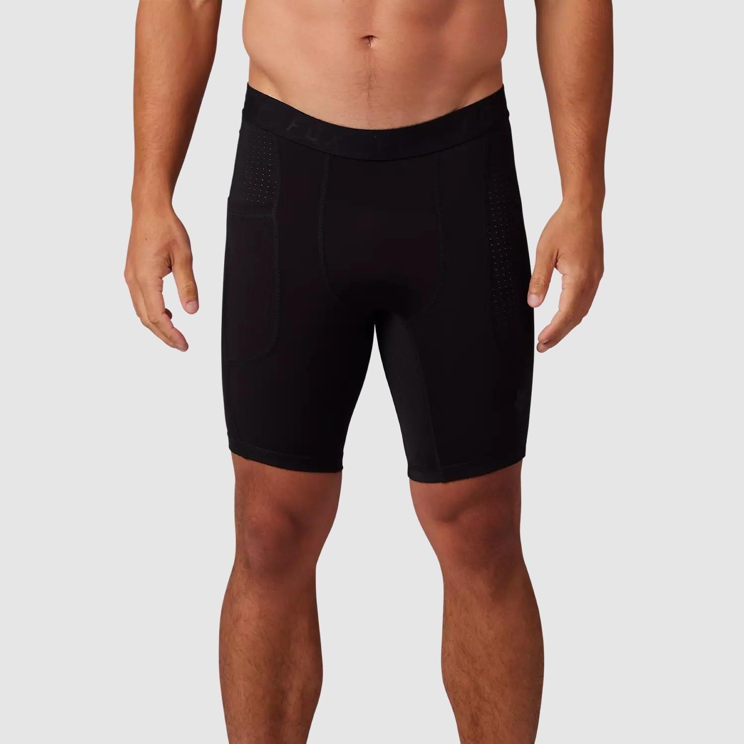 Lycra Short Lifestyle Tecbase Primera Capa Compresión Negro Fox-0