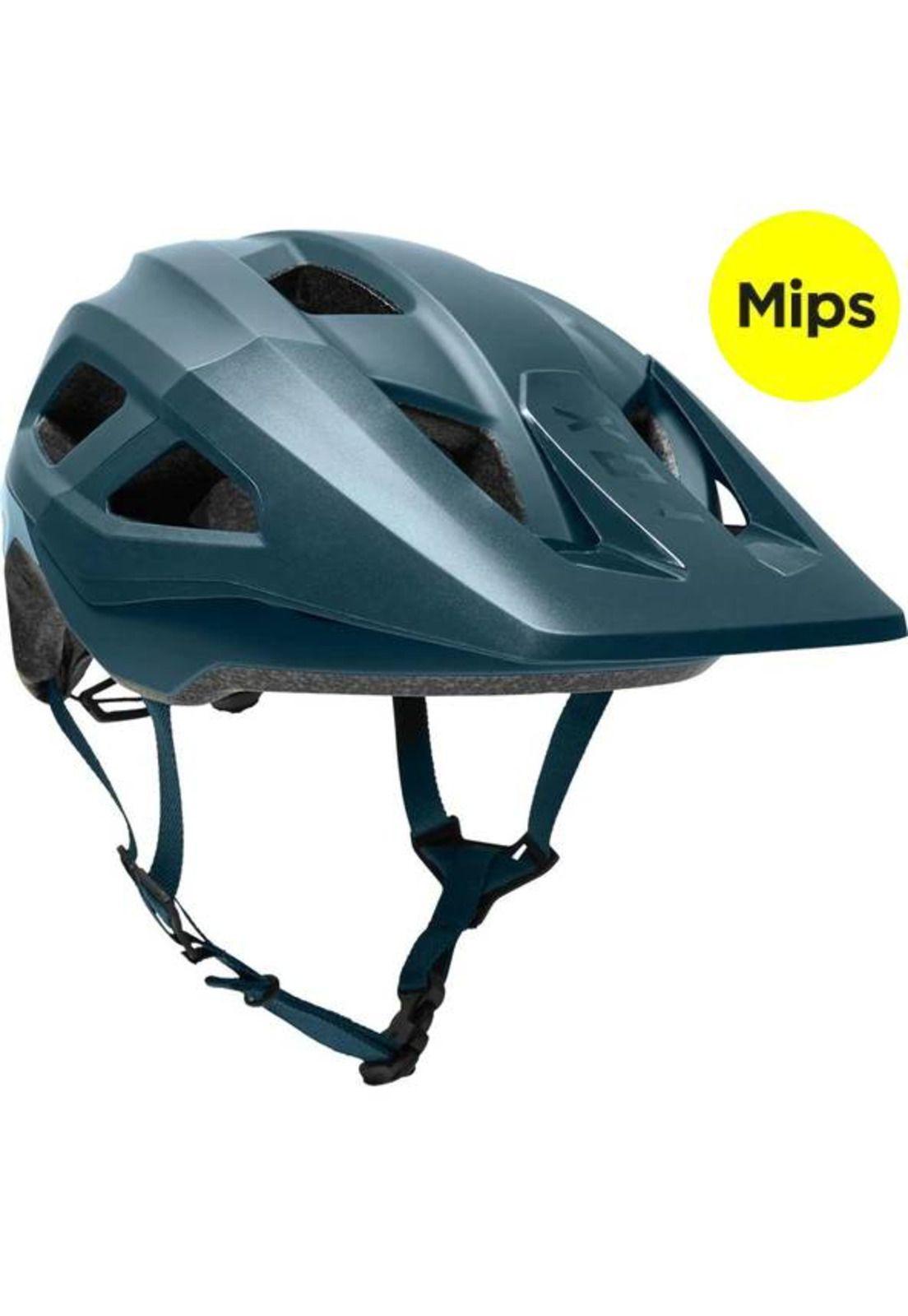 Casco Bicicleta Mainframe Mips Azul Fox-0