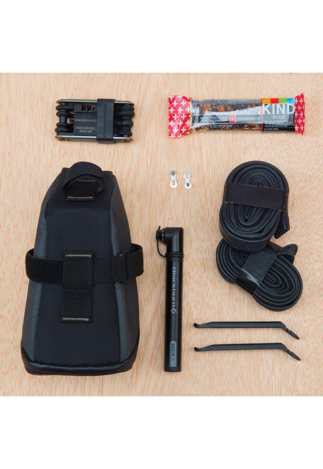 Bolso Bicicleta de Asiento Medio Reflectante Negro Blackburn-4