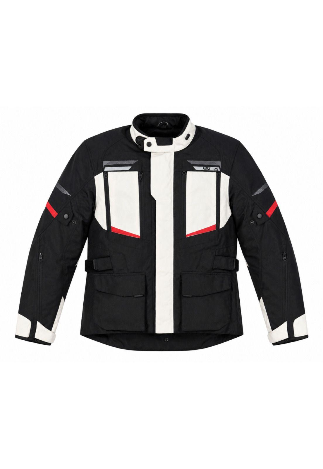 Chaqueta Moto Calle Electrolyte Gris/Negro KMZ-0