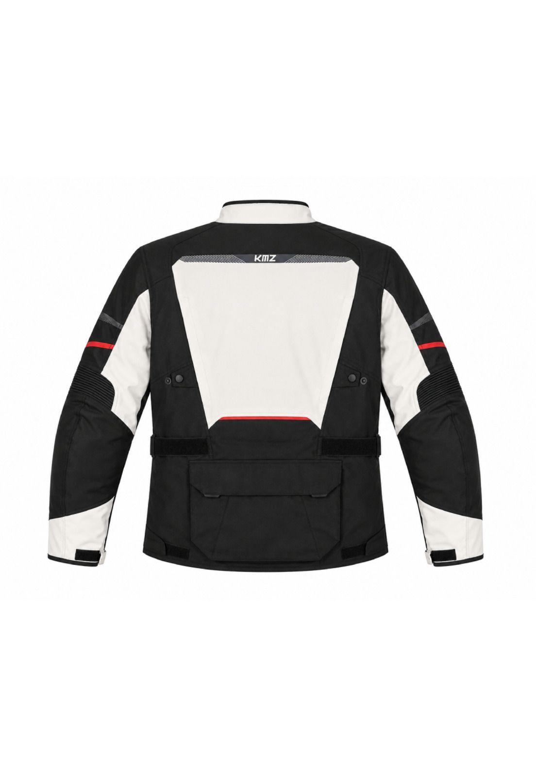 Chaqueta Moto Calle Electrolyte Gris/Negro KMZ-1