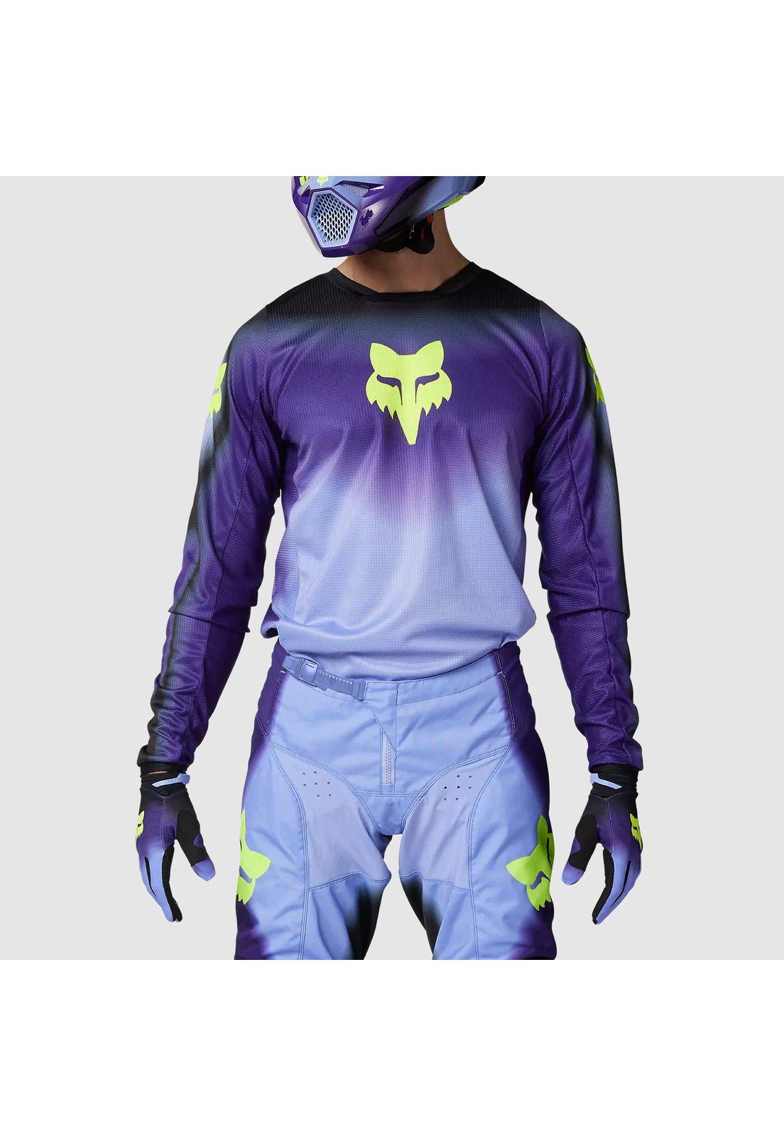 Polera Moto 180 Interfere Morado Fox-2
