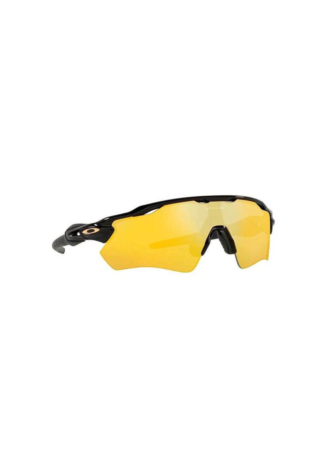 Anteojos Bicicleta Radar EV Path Pol Prizm Amarillo/Negro Oakley-2