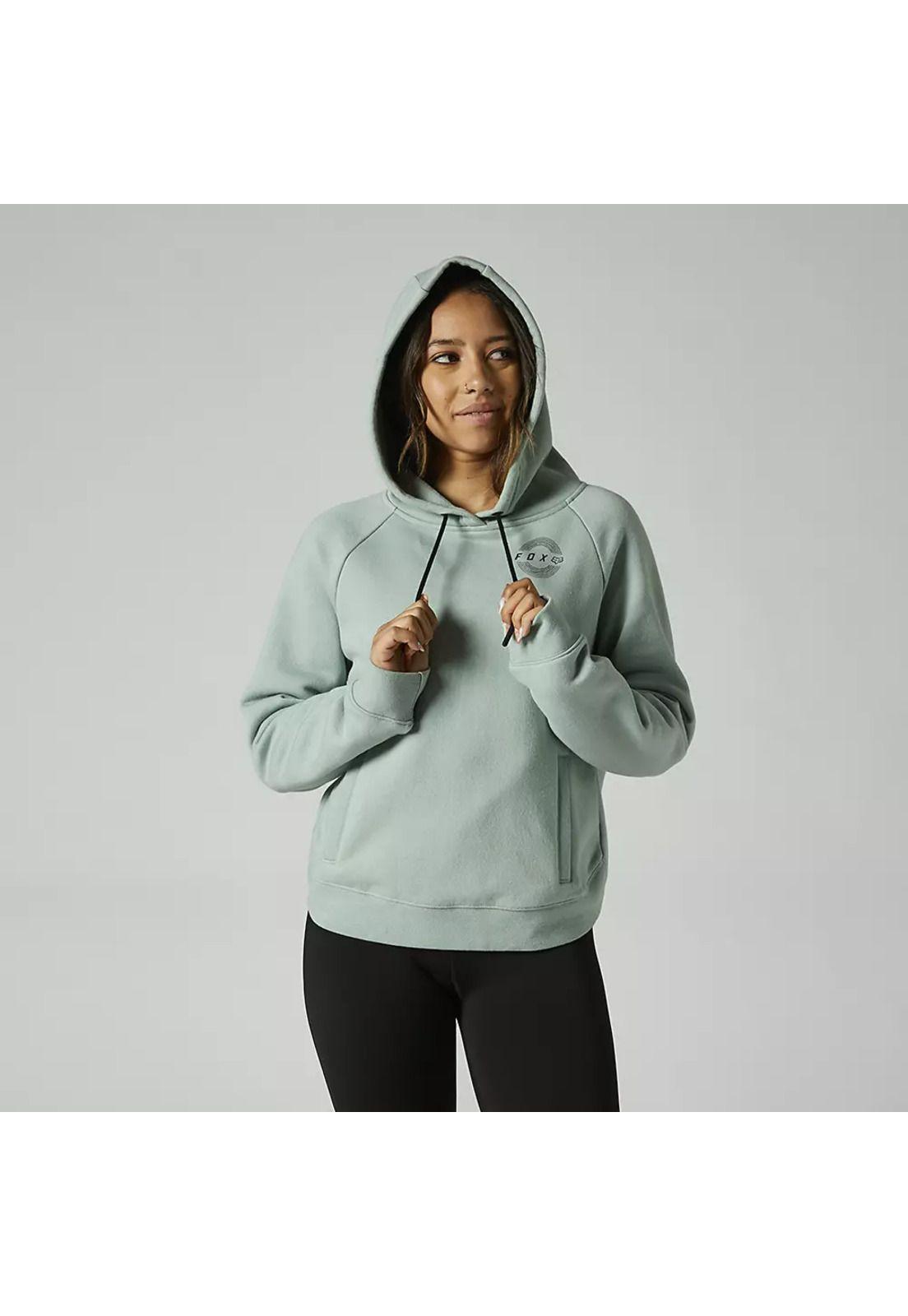 Poleron Lifestyle Mujer Proximah Verde Fox-0