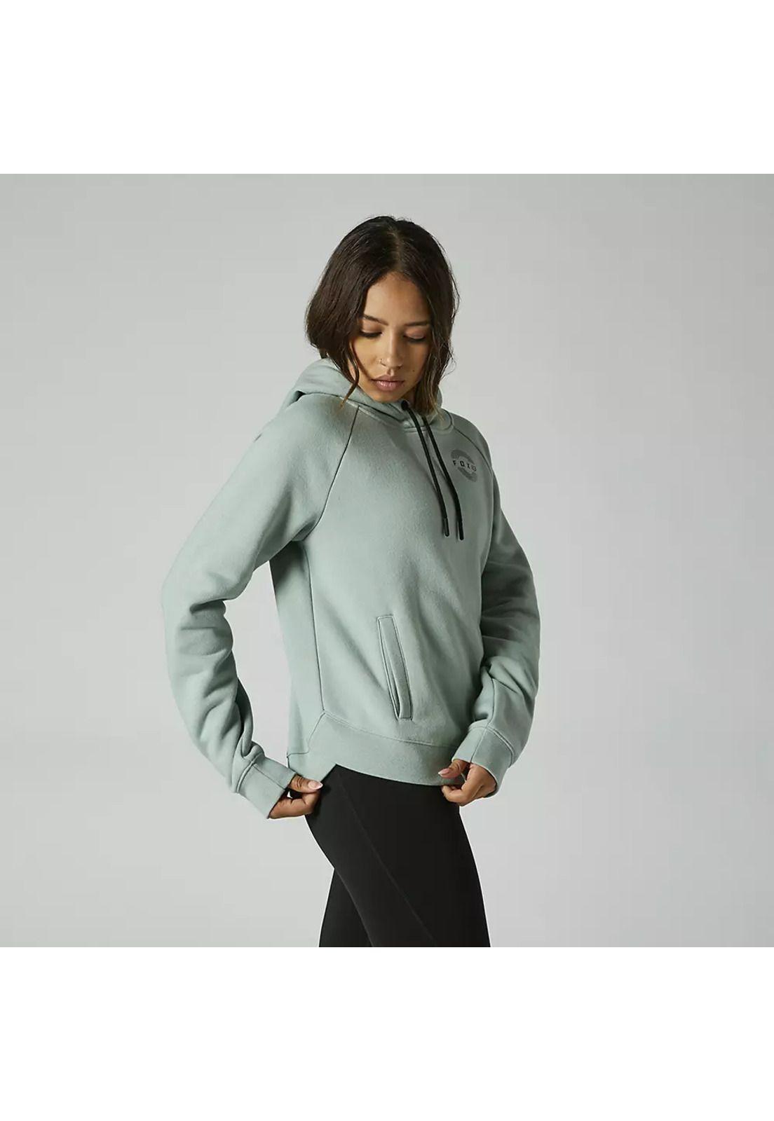 Poleron Lifestyle Mujer Proximah Verde Fox-2