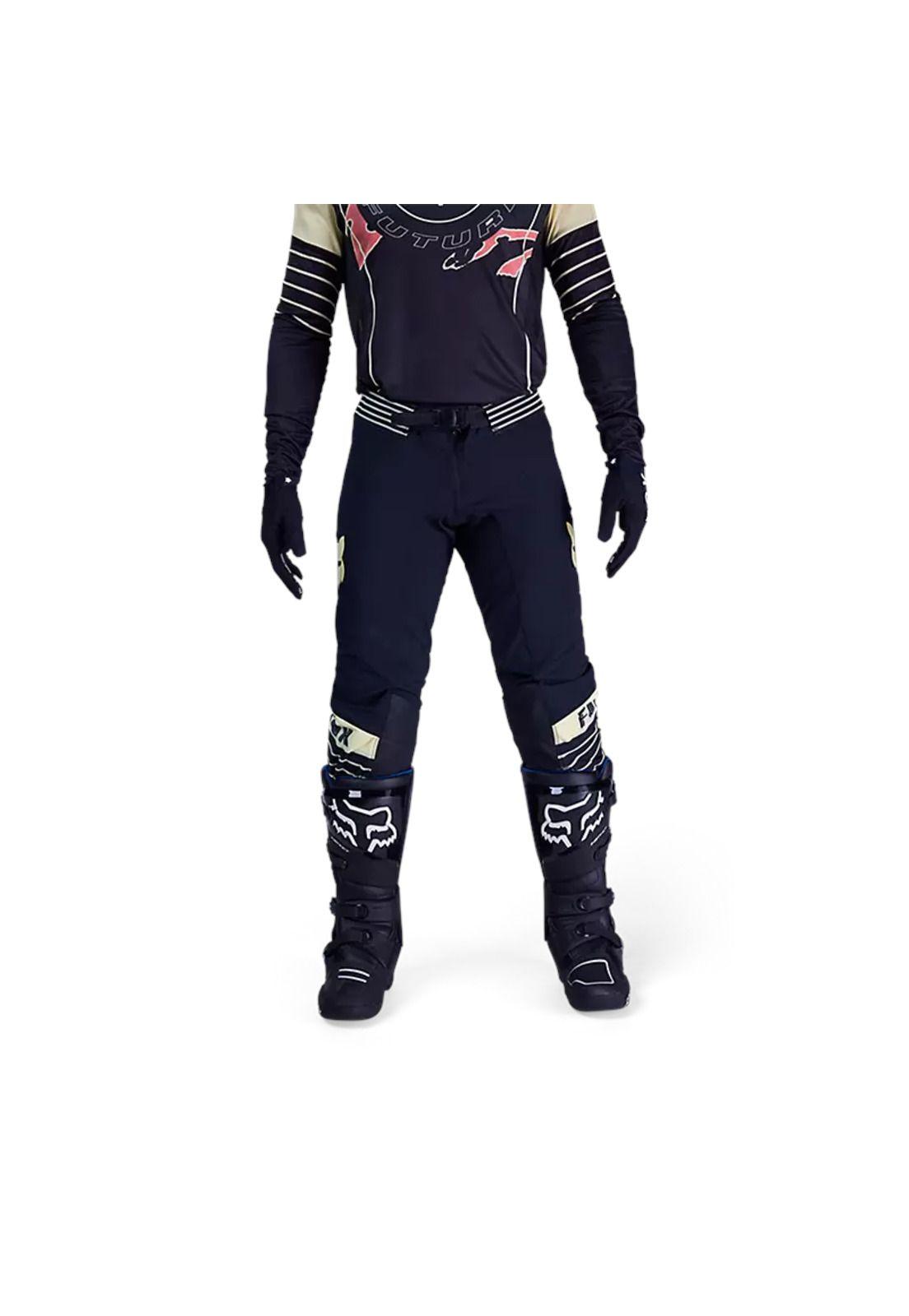 Pantalon Moto Flexair Inning Negro Fox-2