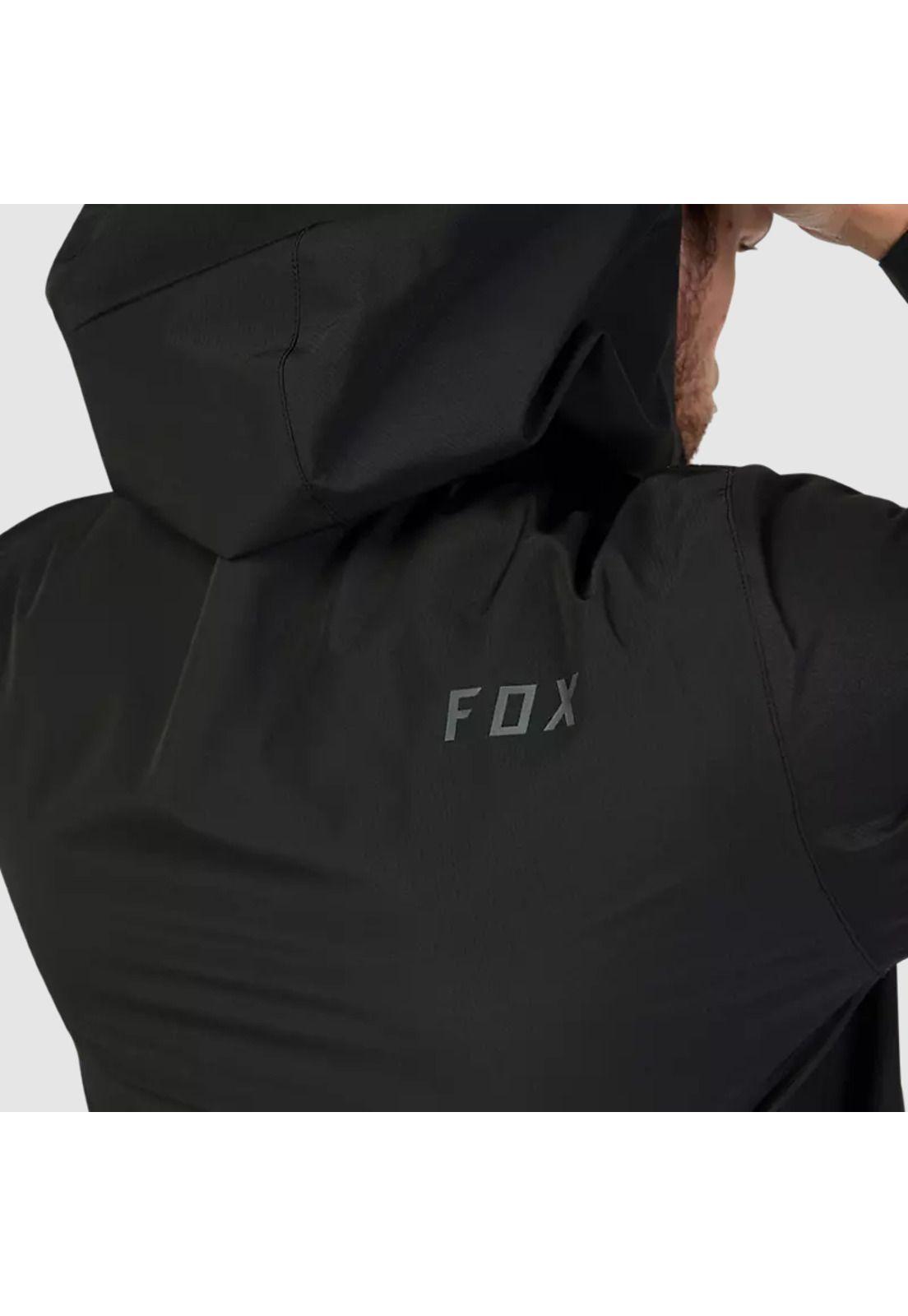 Chaqueta Bicicleta Impermeable Ranger Negro Fox-7
