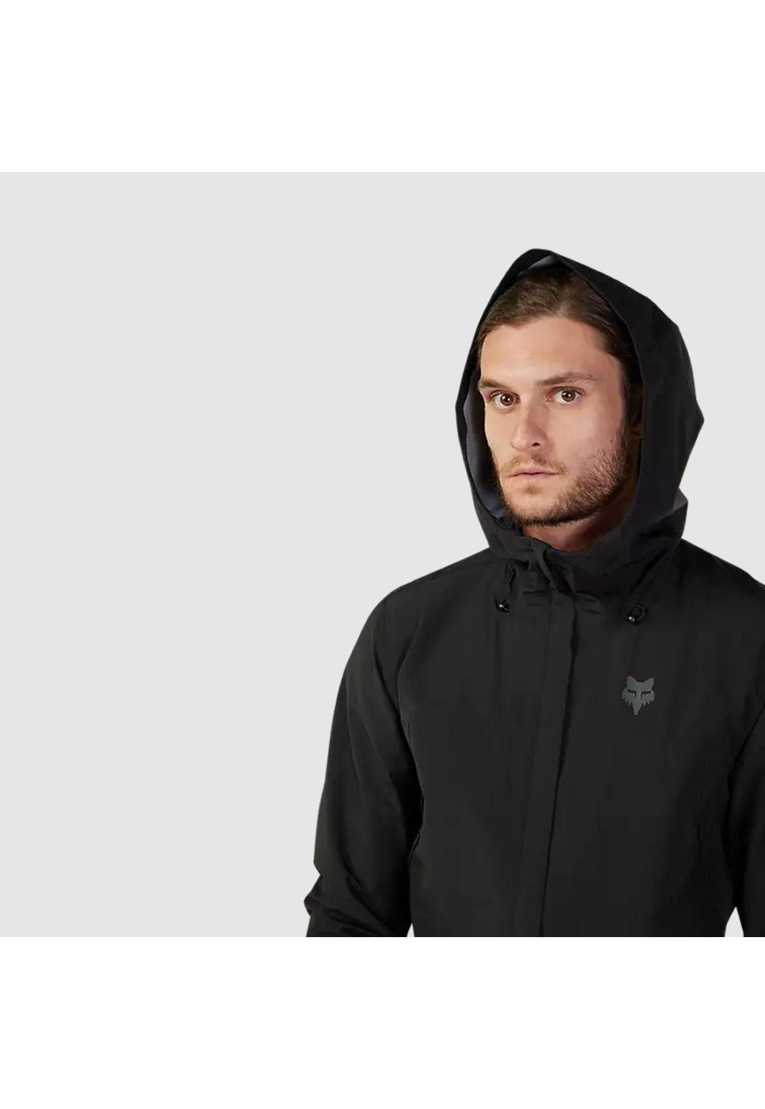 Chaqueta Bicicleta Impermeable Ranger Negro Fox-8