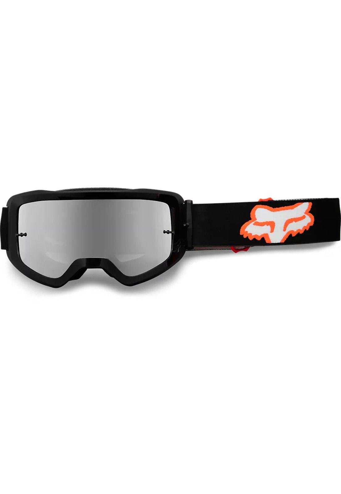 Antiparras Moto Niño Main Stray Negro/Naranjo Fox-0