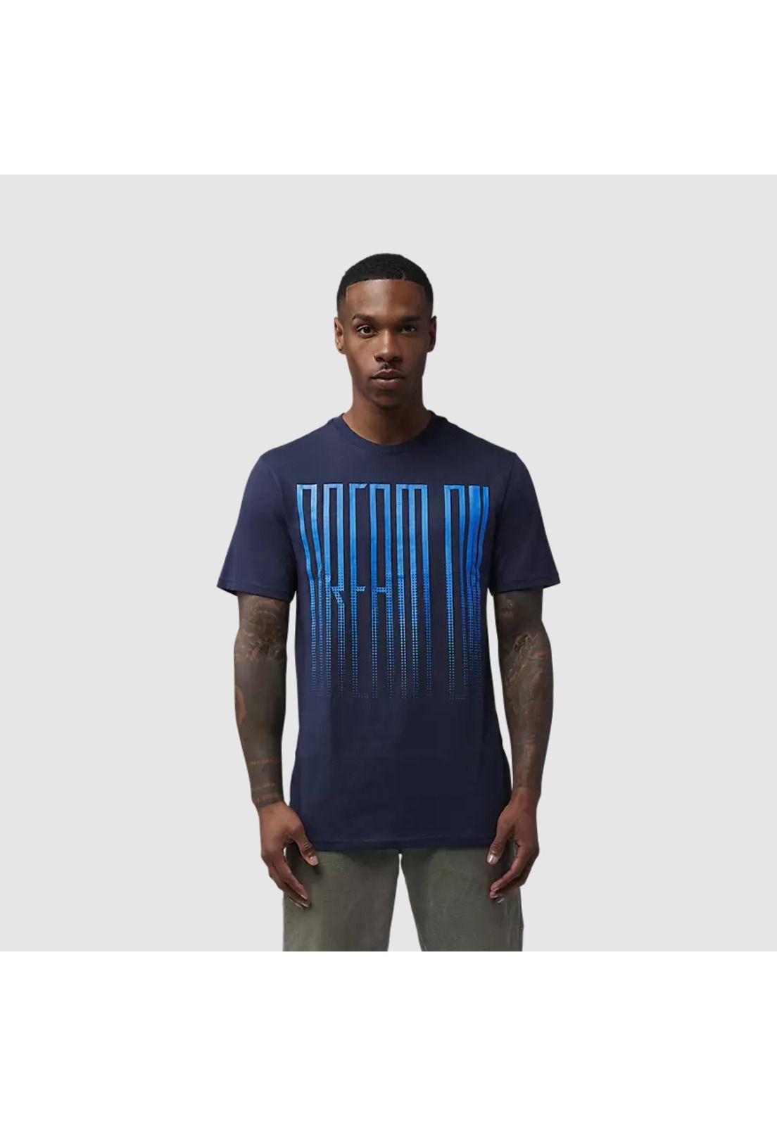 Polera Lifestyle Race Spec Dream Premium Azul Marino Fox-2