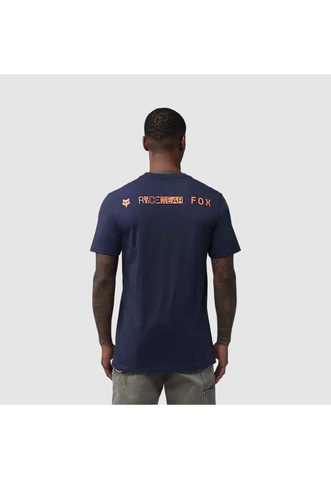 Polera Lifestyle Race Spec Dream Premium Azul Marino Fox-3